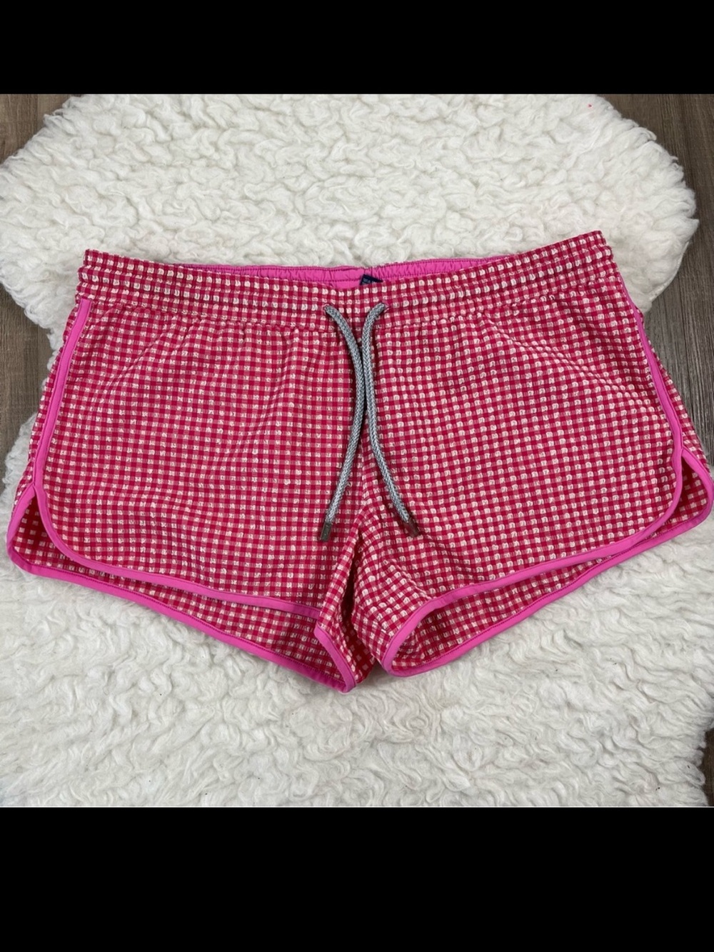 Vilebrequin Fanya seersucker stretch beach shorts